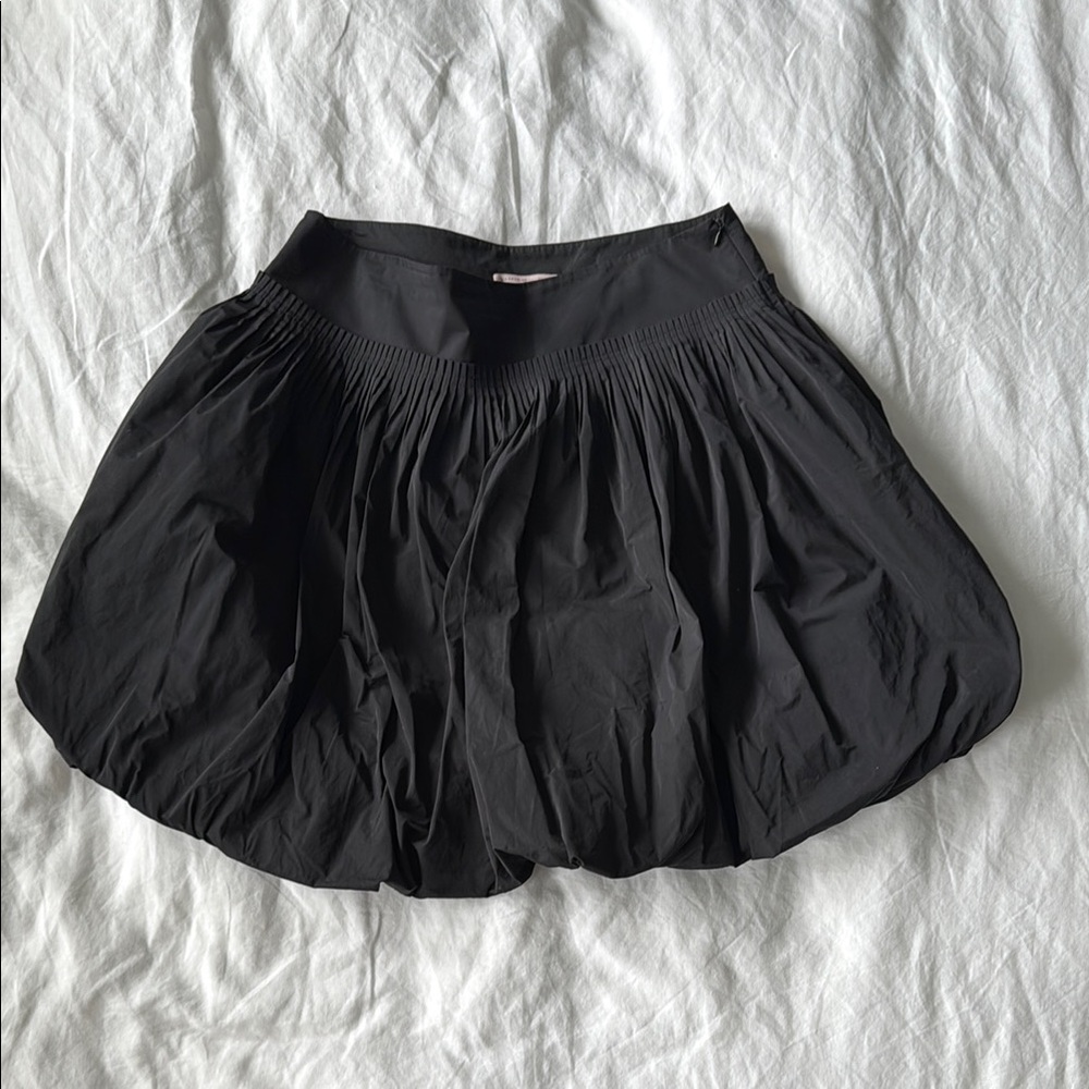 Elegant Black Women's Bubble Skirt